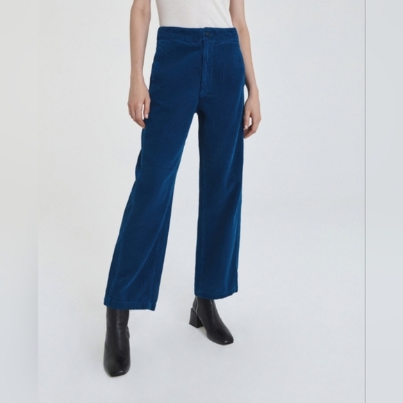 AG Tomas Trousers Blue Corduroy -  Adriano Goldschmied - Picture 1 of 15